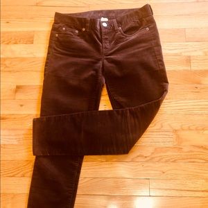 JCrew Brown Corduroy’s